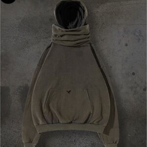 Ditch LA Masked Hoodie- Ash